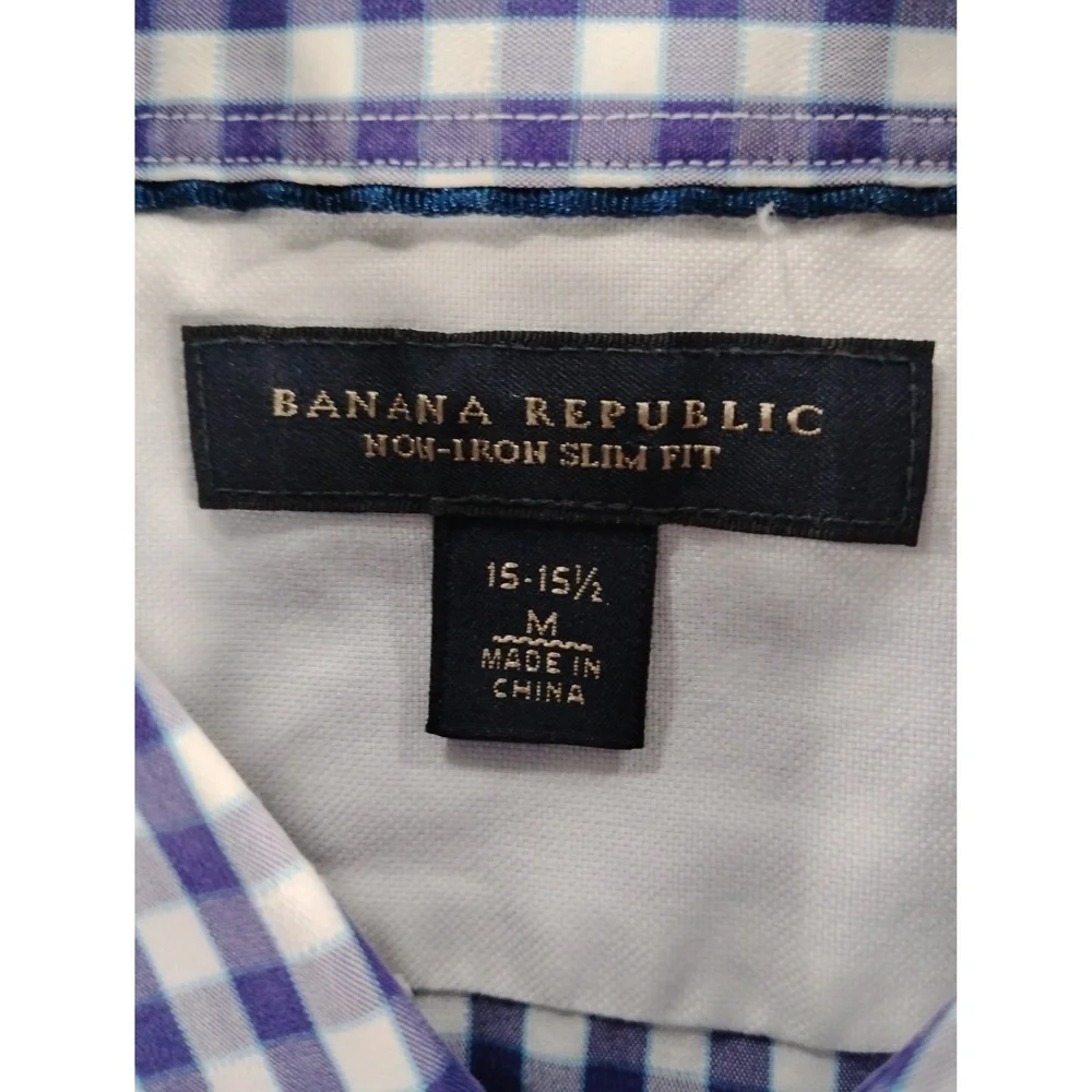 Banana Republic versatile gingham